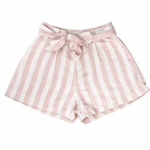 Rails Katy Petal Stripe Shorts Pink White High Rise Size Small